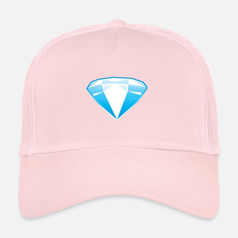Blauer Juwel Diamant Trucker Cap