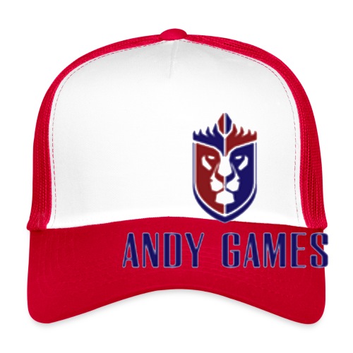 logo andygames - Trucker Cap