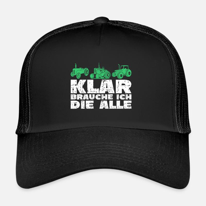 Traktor Trekker Lustiger Spruch Trucker Cap