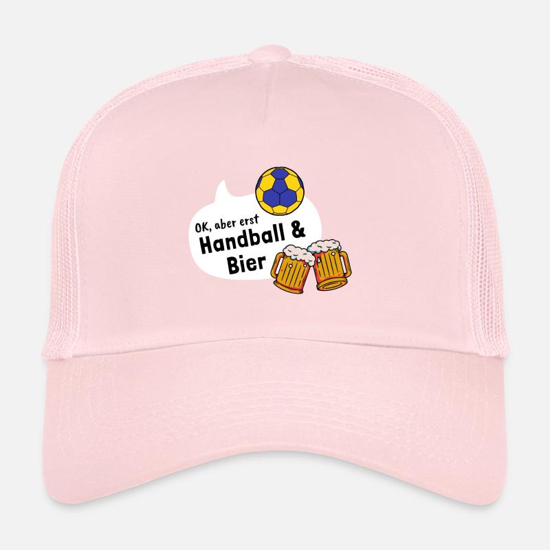 Stolzer Handball Papa Bier lustiges Geschenk Vater Trucker Cap