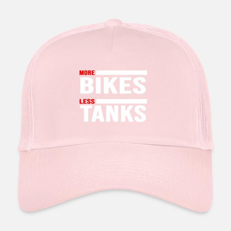 Bicycle "more bikes" Cyclists saddle tight Trucker Cap