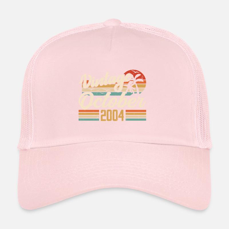 Octobre 2004 Cadeau Anniversaire - 2004 Casquette trucker 