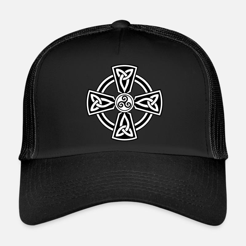 Croix Celtique Casquette trucker 