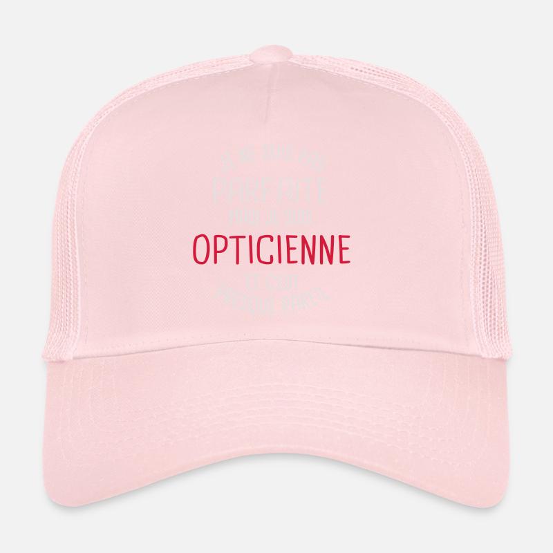 Pas parfaite mais opticienne Casquette trucker 