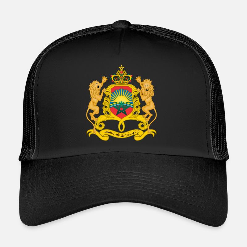 Morocco emblem t-shirt Trucker Cap