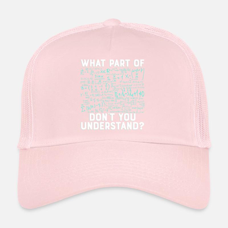 Mathe Wissenschaft kompliziert lustig Geschenk Trucker Cap