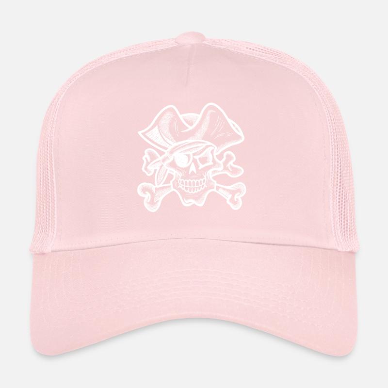 Pirate eye patch Trucker Cap