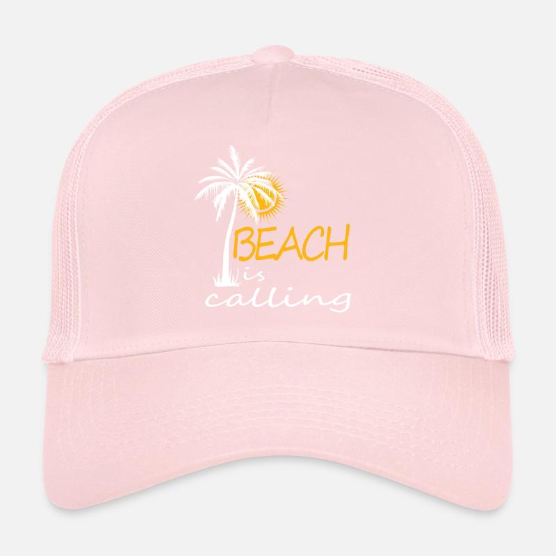 La plage appelle Casquette trucker 