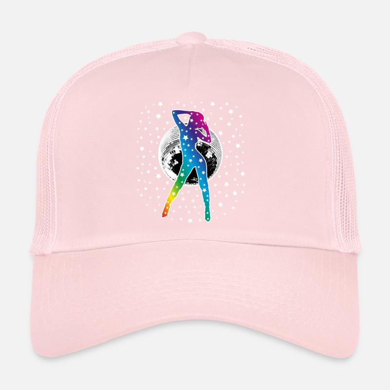 02 Dance Dance Stars Discokugel Discoball Casquette trucker 
