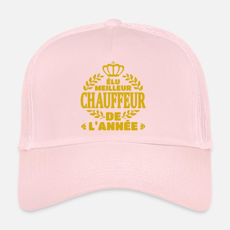 élu meilleur chauffeur de l'année Casquette trucker 