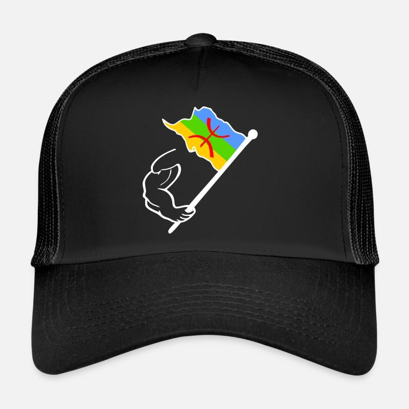 Drapeau amazigh Casquette trucker 