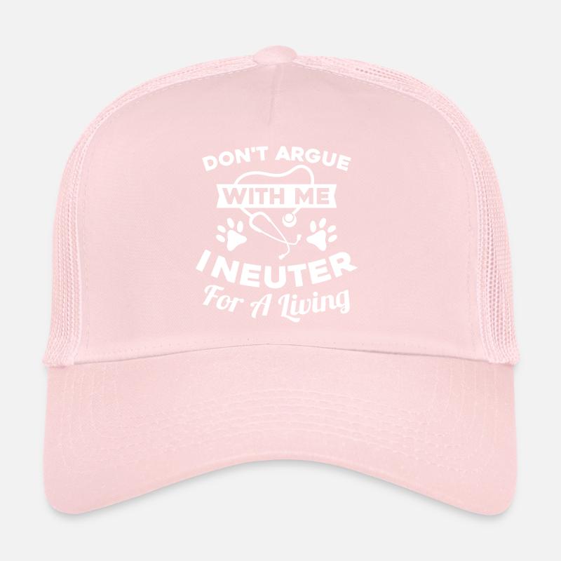 Ne discutez pas avec moi, je neutre pour vivre Casquette trucker 
