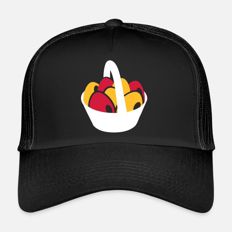 Ostern - Trucker Cap - Schwarz/Schwarz