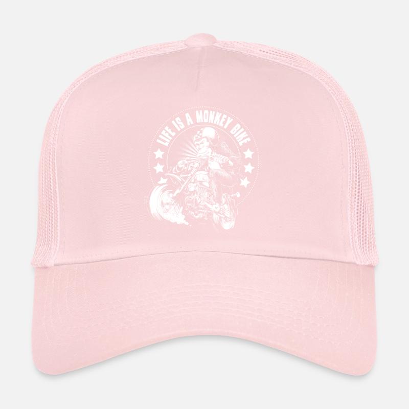 Monkey Bike Trucker Cap