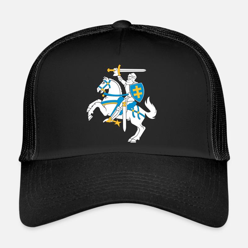 Vytis - Trucker Cap - Schwarz/Schwarz