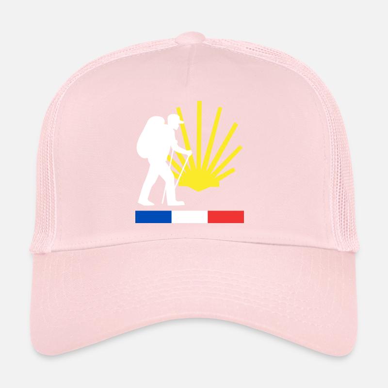 Marcheur Saint Jacques de Compostelle Casquette trucker 