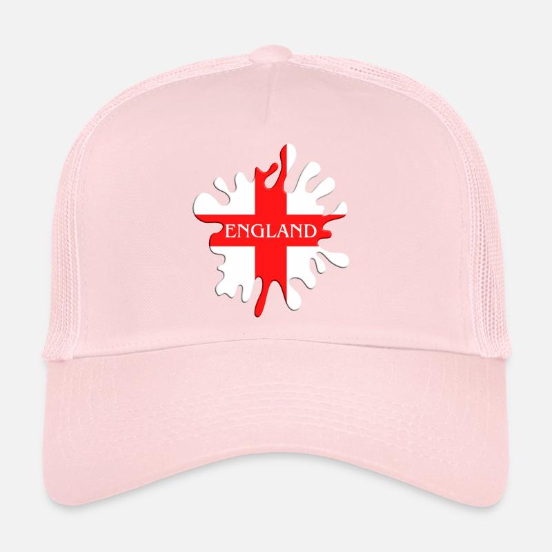 Drapeau anglais de Saint-Georges Casquette trucker 