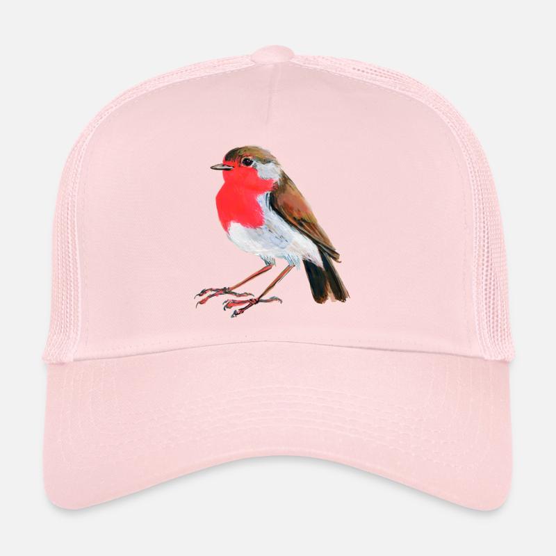 Rouge-gorge Casquette trucker 