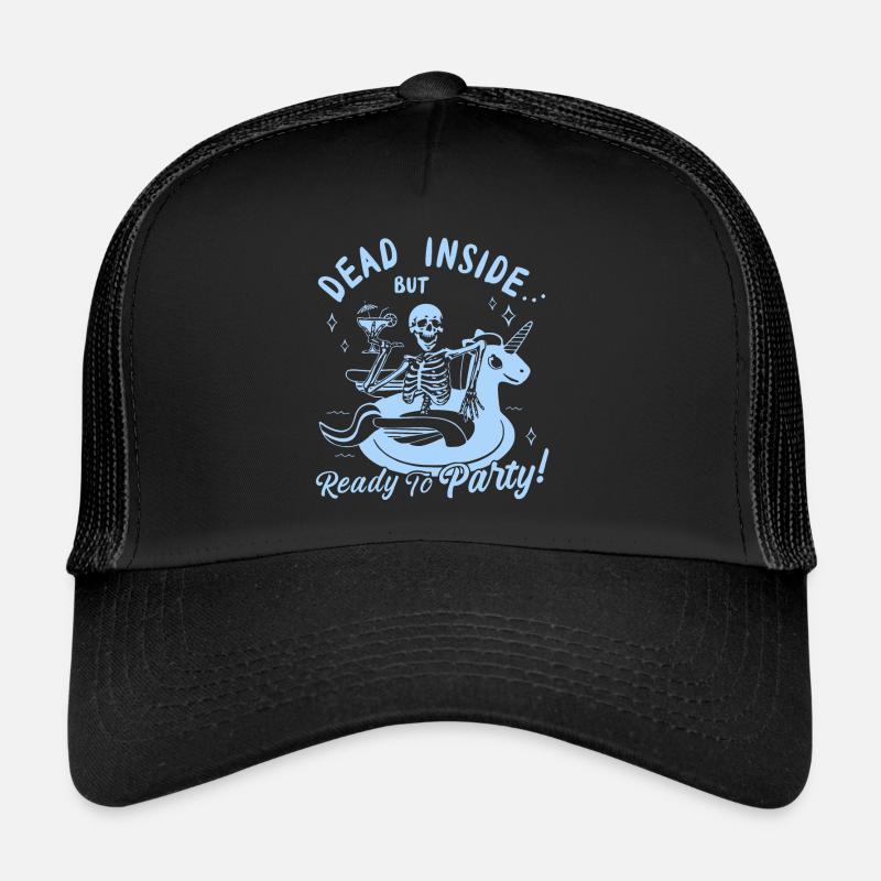 Funny Skull + Einhorn Trucker Cap