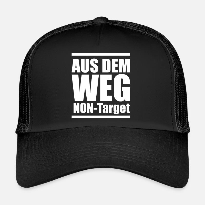 Aus dem Weg NON-TARGET! Trucker Cap
