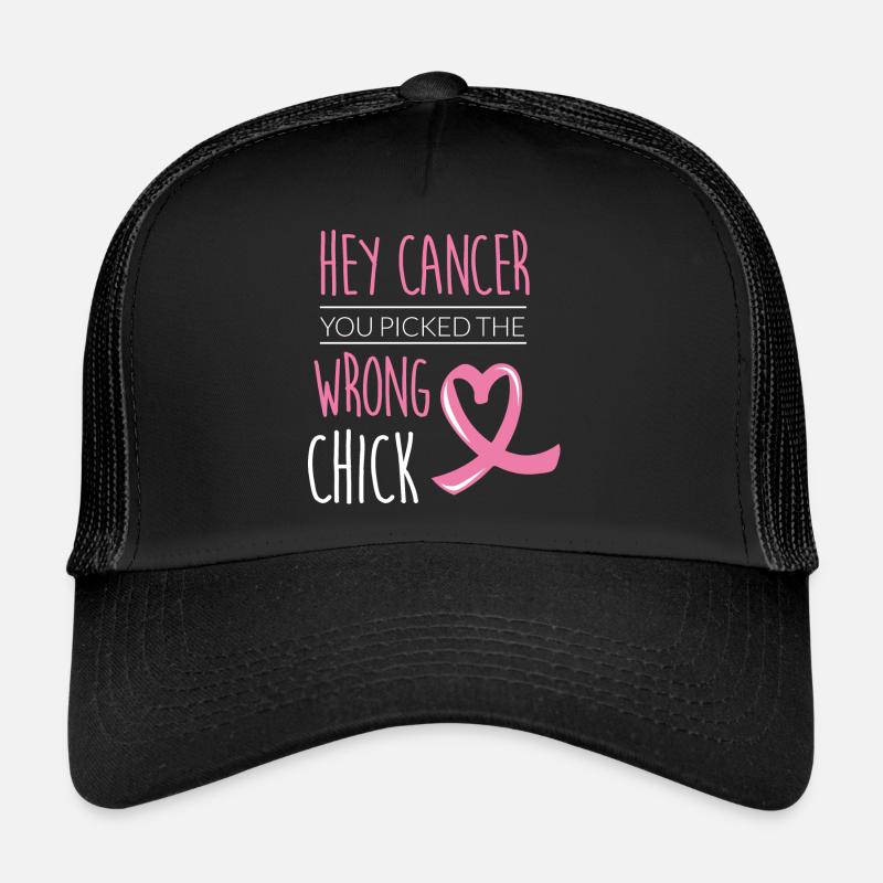 Mois du cancer du sein Casquette trucker 