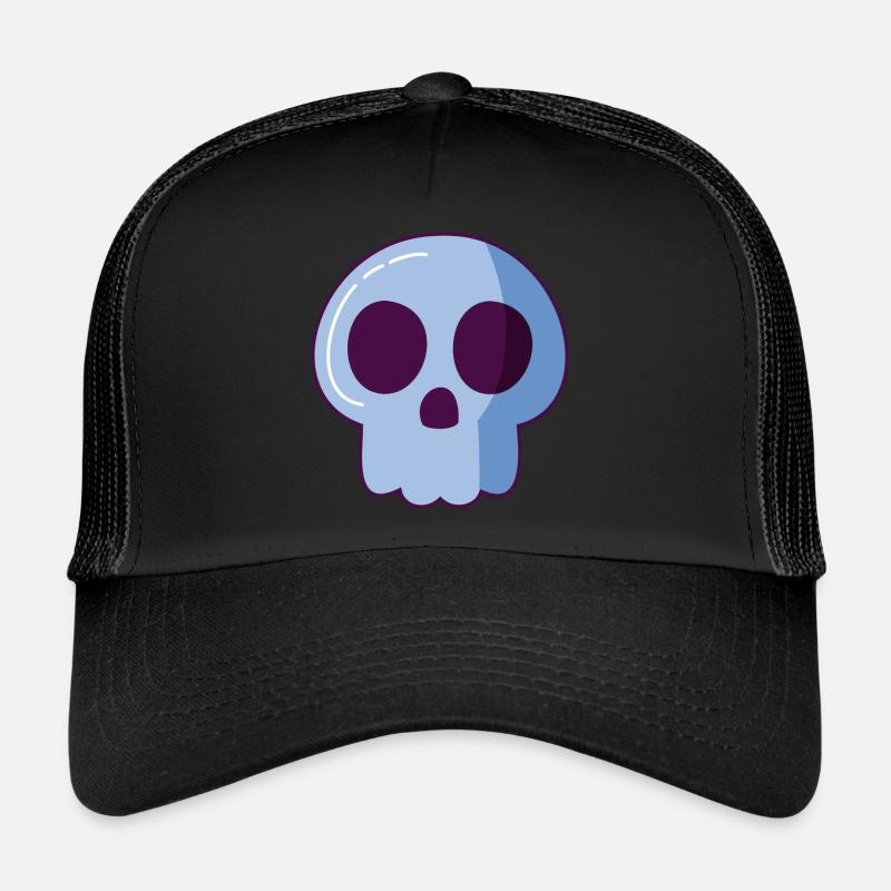 Totenkopf Schädel Comic Trucker Cap
