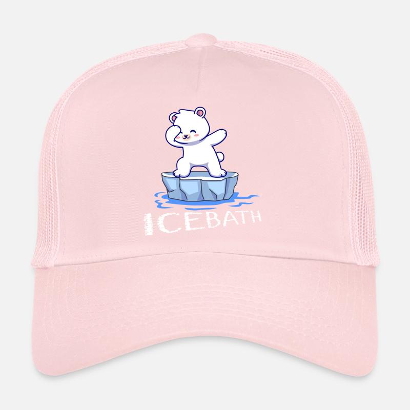 eisbader hiver plus mauvais hiver eisberg ours polaire arctique Casquette trucker 