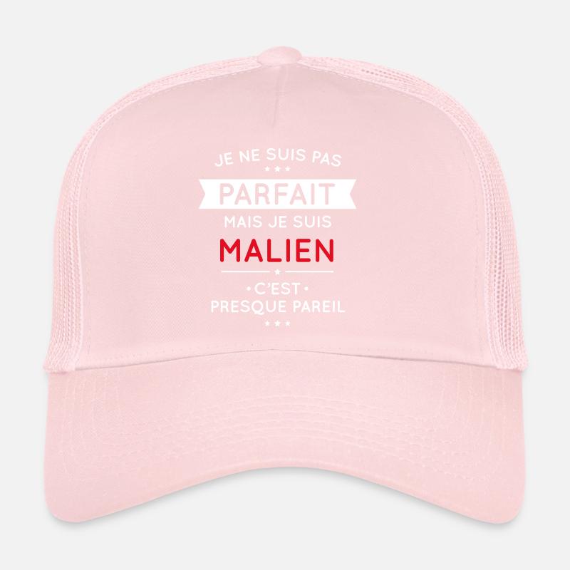 Je ne suis pas parfait mais je suis Malien Casquette trucker 