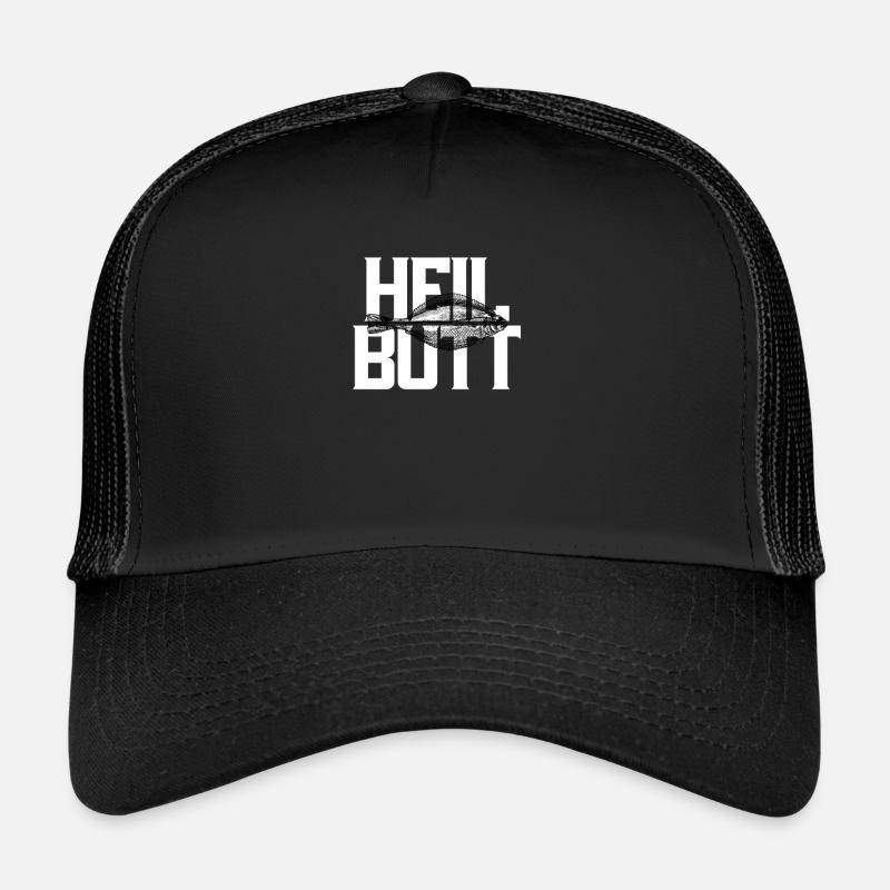 Heilbutt Angeln Angler Trucker Cap