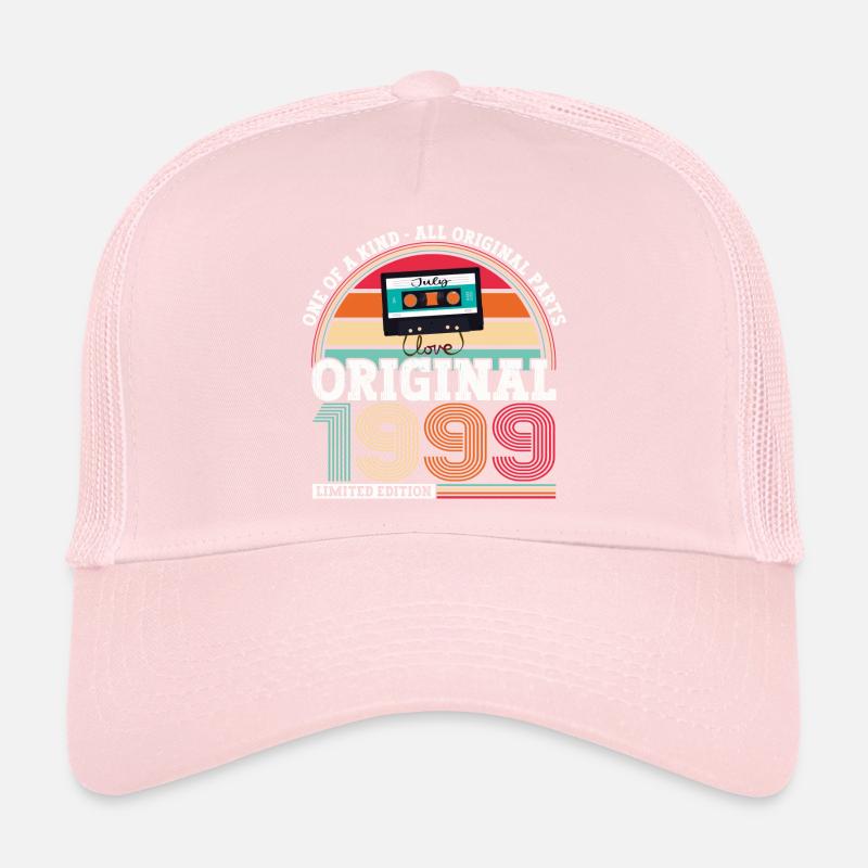 Original Juli 1999 23. Geburtstag Geschenk Herren Trucker Cap