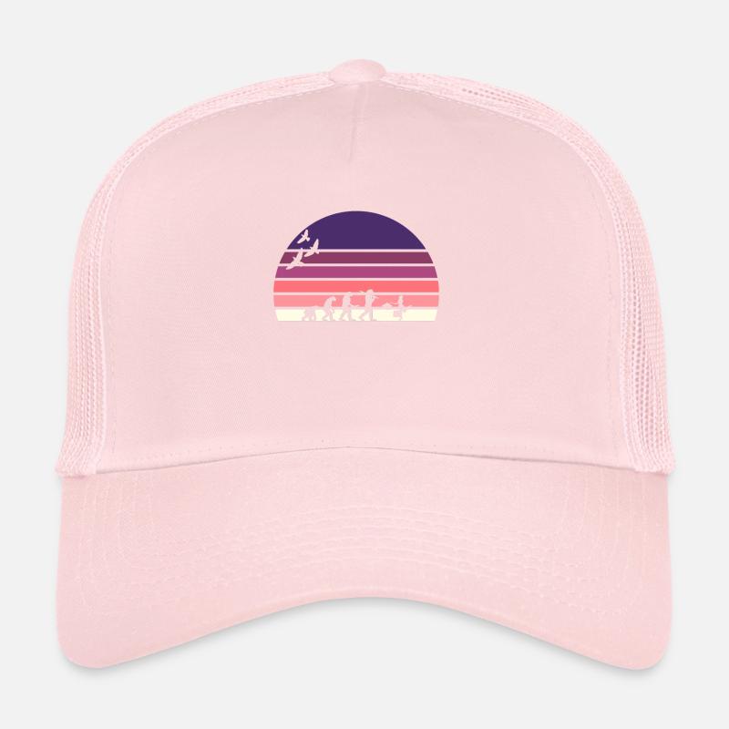 retro vintage sunset évolution SHOPPING Casquette trucker 