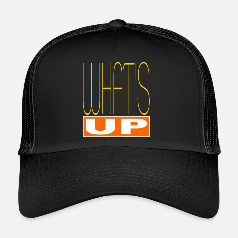 Was ist los - neues Design Trucker Cap