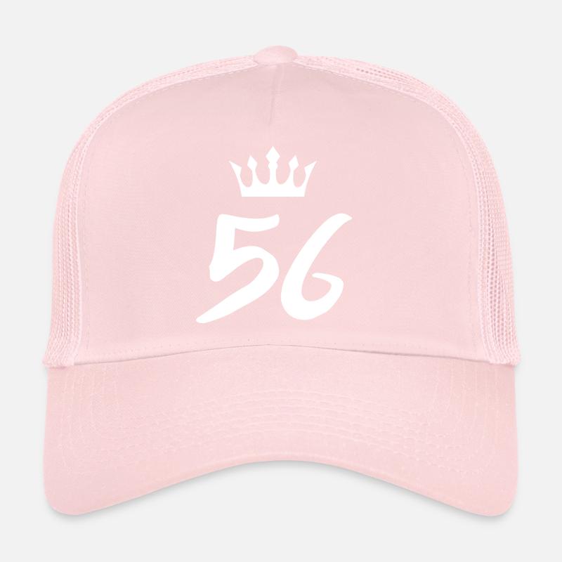 56 Couronne numérique Casquette trucker 