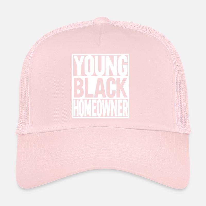 Jeune propriétaire noir Casquette trucker 
