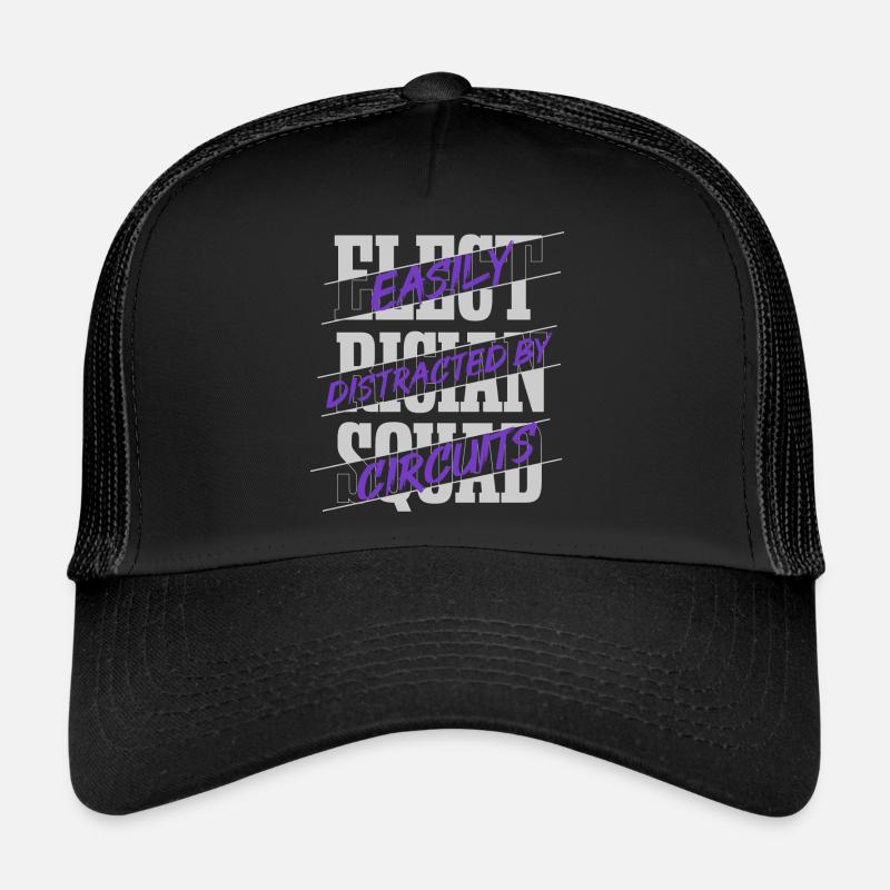 Distrait par les circuits Ironic Electrician Casquette trucker 