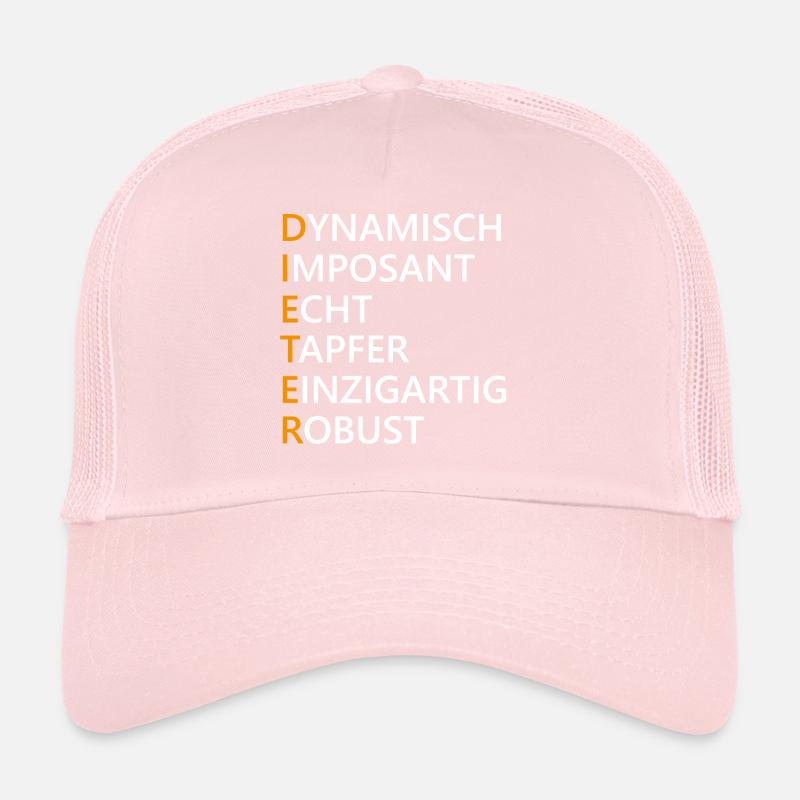 Dieter Name Geschenk Trucker Cap