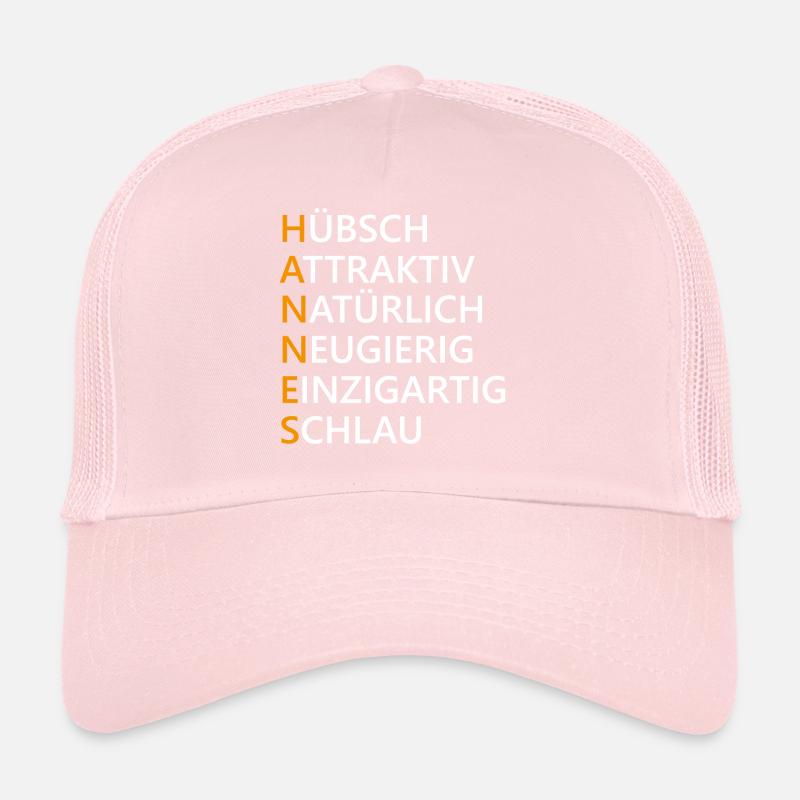 Hannes Name Geschenk Trucker Cap