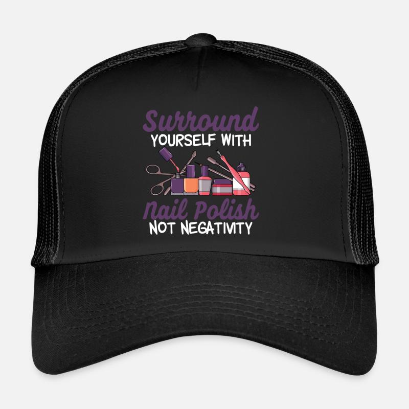 Paint fingernails | Art Nail Salon Gift Trucker Cap