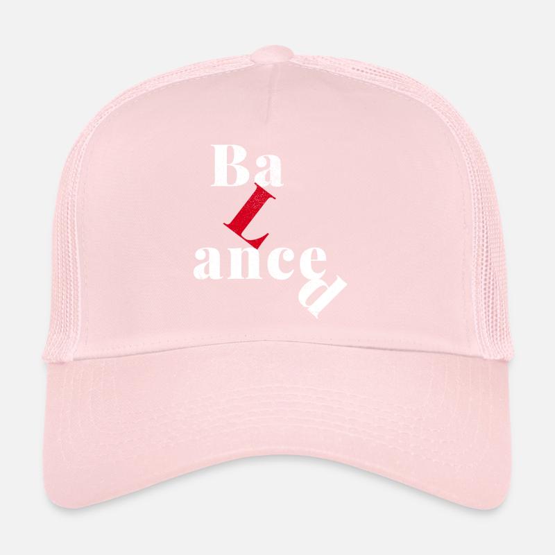 Une question d’équilibre. Casquette trucker 