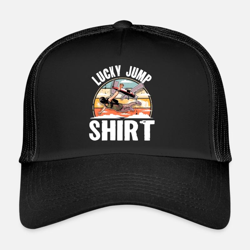 Skydiving Parachuting Parachute Trucker Cap