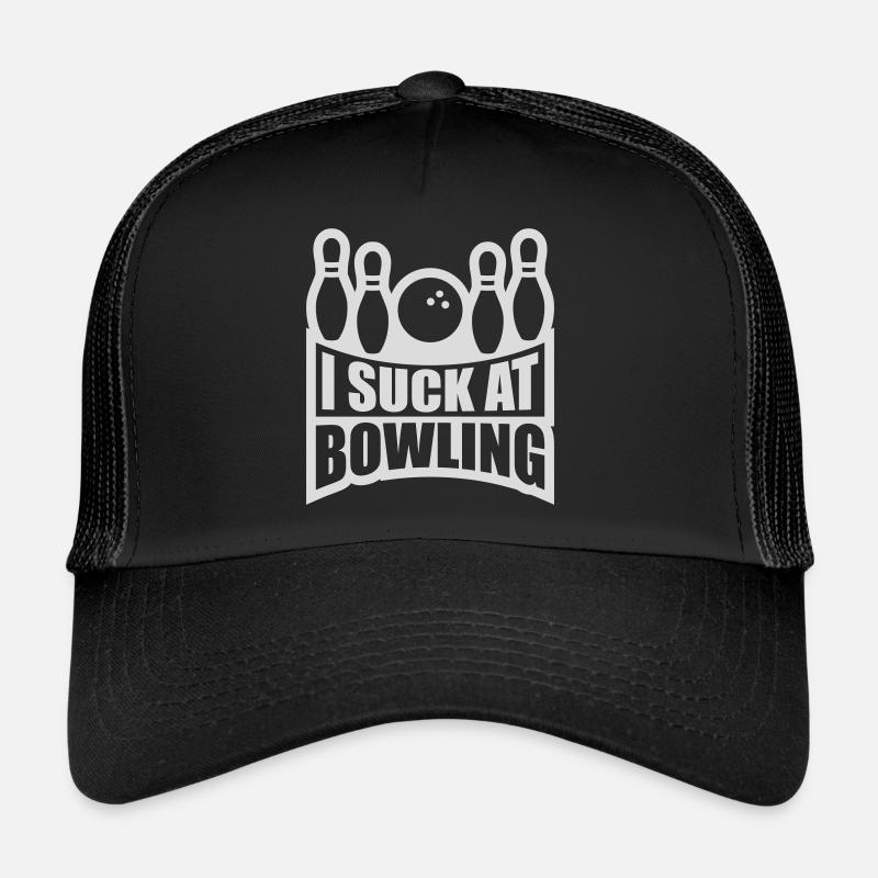 Je suis nul au bowling Casquette trucker 