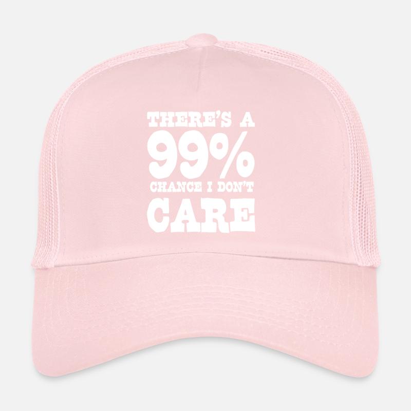 Il y a 99% de chances que je m’en fiche Casquette trucker 