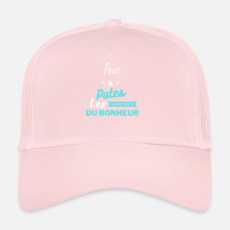 potes les ingrédients du bonheur Pecs Casquette trucker 