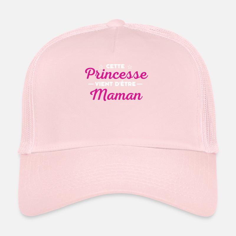 Cette princesse vient d'être maman Casquette trucker 