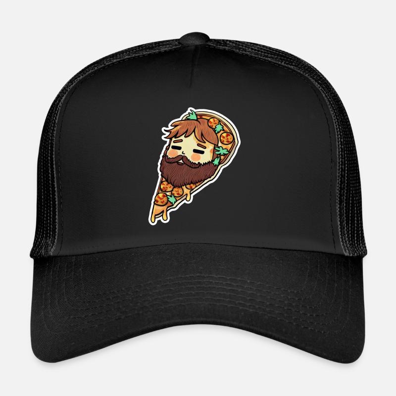 Tête dans la pizza Casquette trucker 