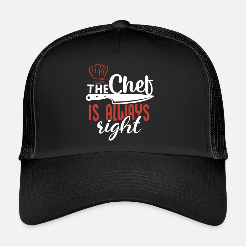 Koch Küchenchef Köche Küche Lustiger Spruch Trucker Cap