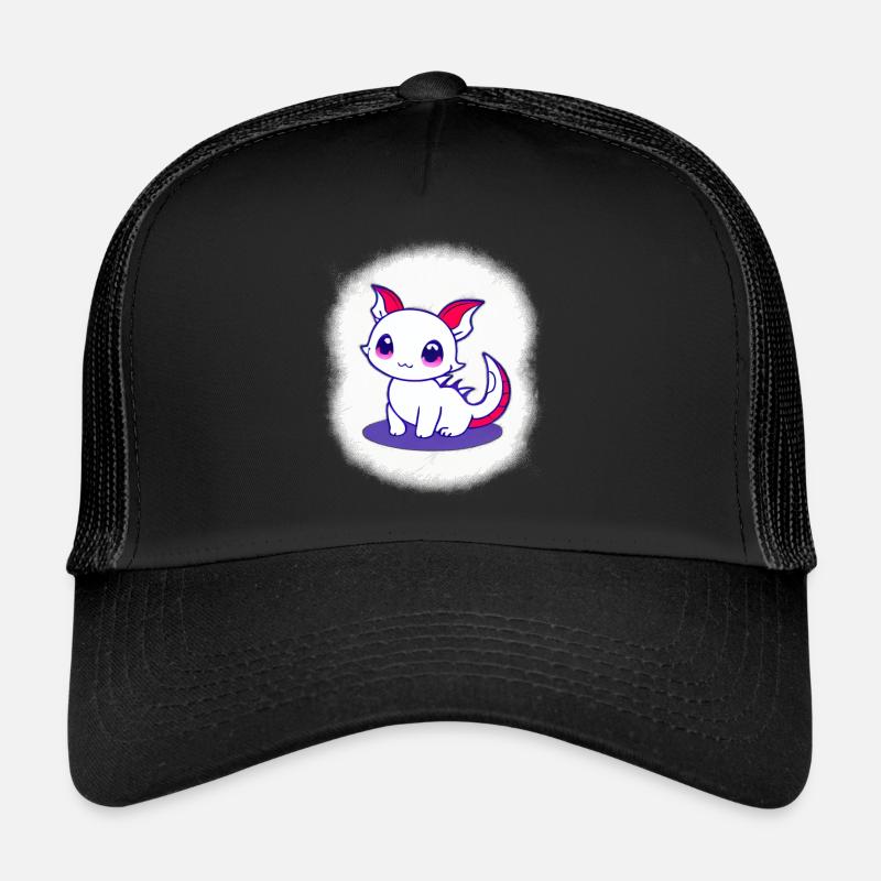 Cartoon Dragon Fire Fantasy Comic Dragon 11 Casquette trucker 