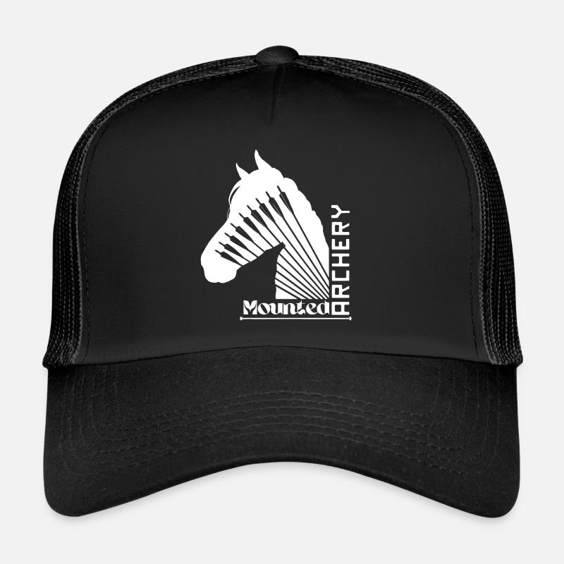 Tir à l’arc Cheval blanc Casquette trucker 