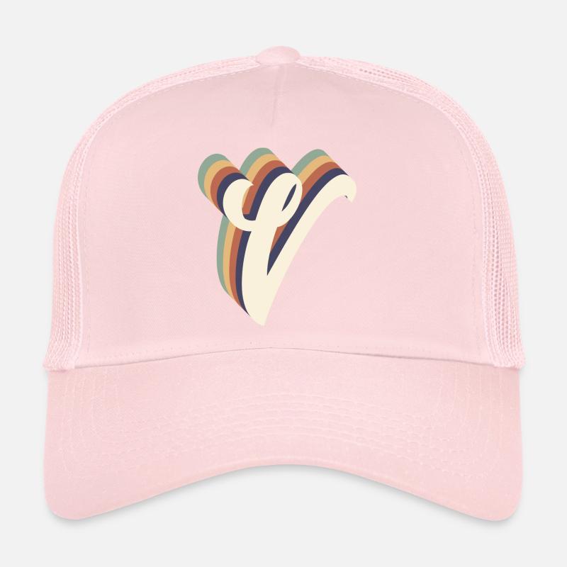 Buchstabe V Trucker Cap