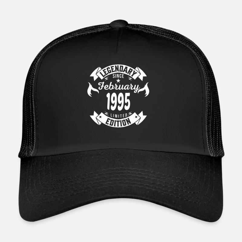 Legendary since february 1995 - Trucker Cap - black/black